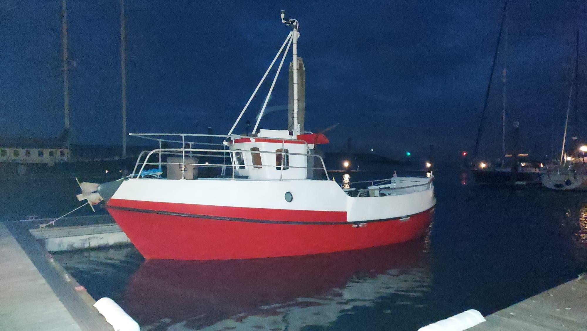 Historische foto van de Viksund Sjark 31